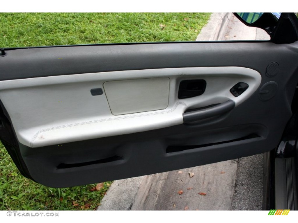 1999 BMW M3 Convertible Gray Door Panel Photo #53840169