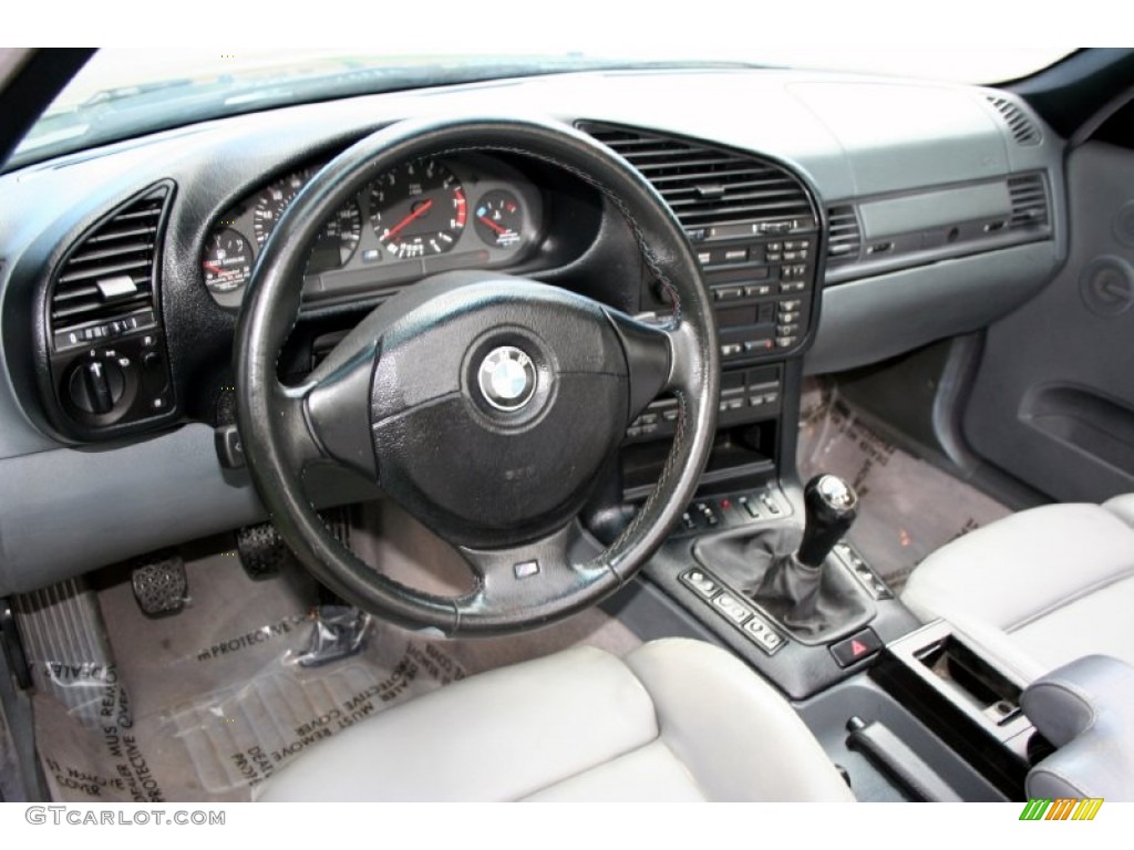 1999 BMW M3 Convertible Gray Dashboard Photo #53840298