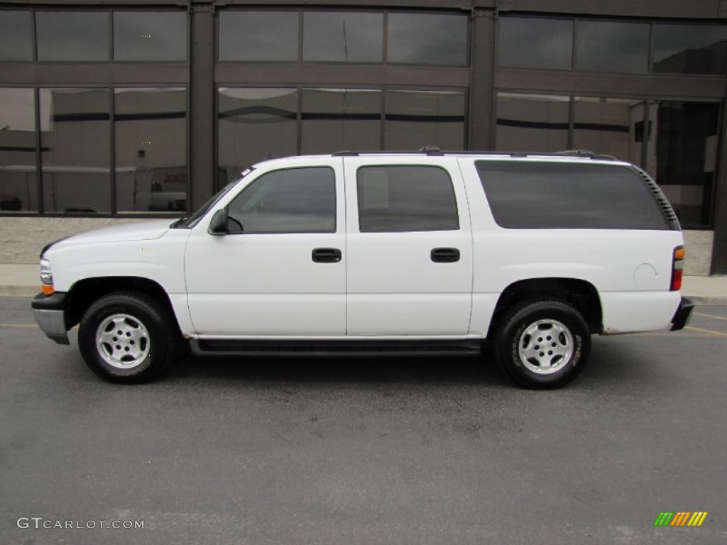Summit White 2006 Chevrolet Suburban LS 1500 4x4 Exterior Photo #53840527