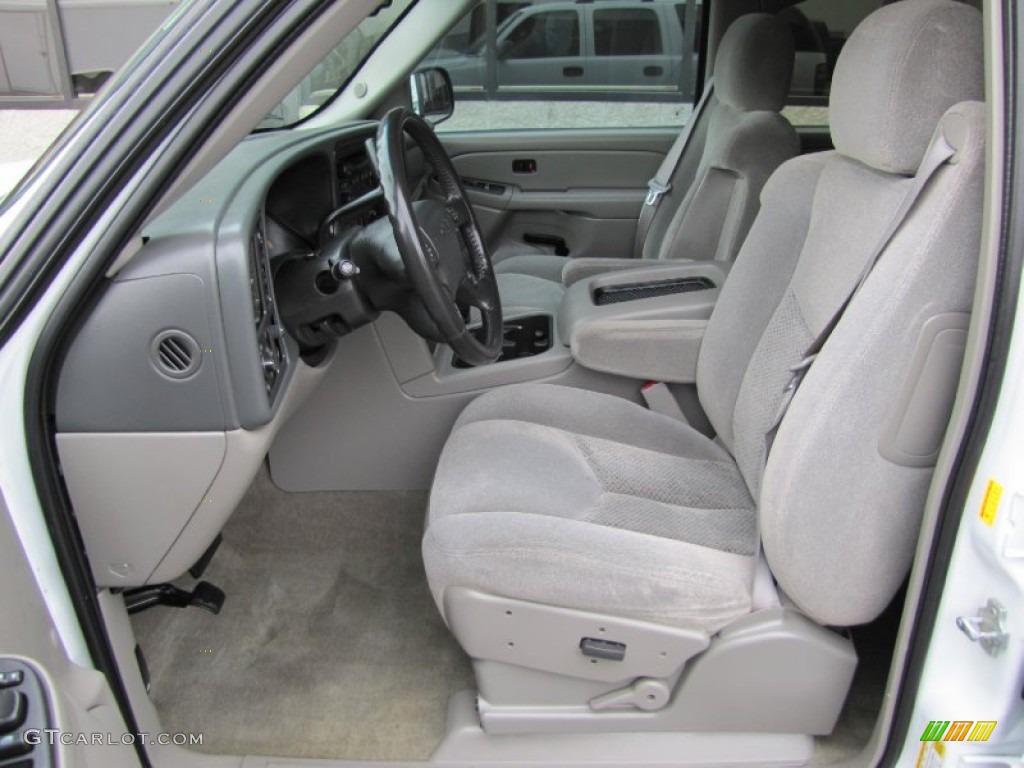 Gray/Dark Charcoal Interior 2006 Chevrolet Suburban LS 1500 4x4 Photo #53840532