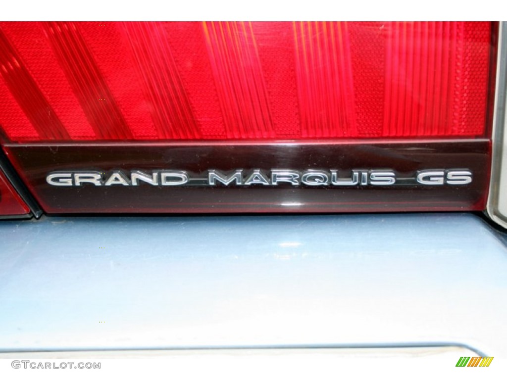 2000 Grand Marquis GS - Light Blue Metallic / Dark Charcoal photo #29