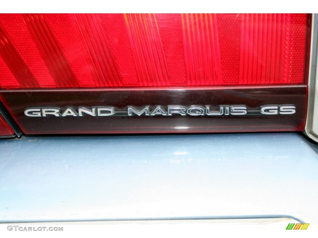 2000 Grand Marquis GS - Light Blue Metallic / Dark Charcoal photo #30