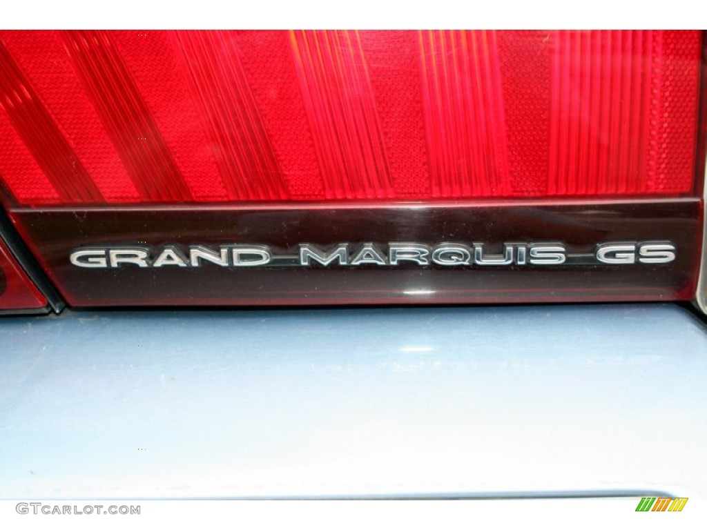 2000 Grand Marquis GS - Light Blue Metallic / Dark Charcoal photo #49