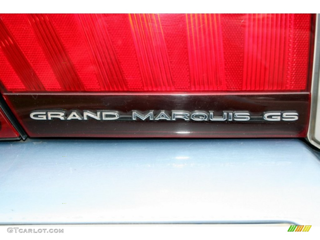 2000 Grand Marquis GS - Light Blue Metallic / Dark Charcoal photo #83