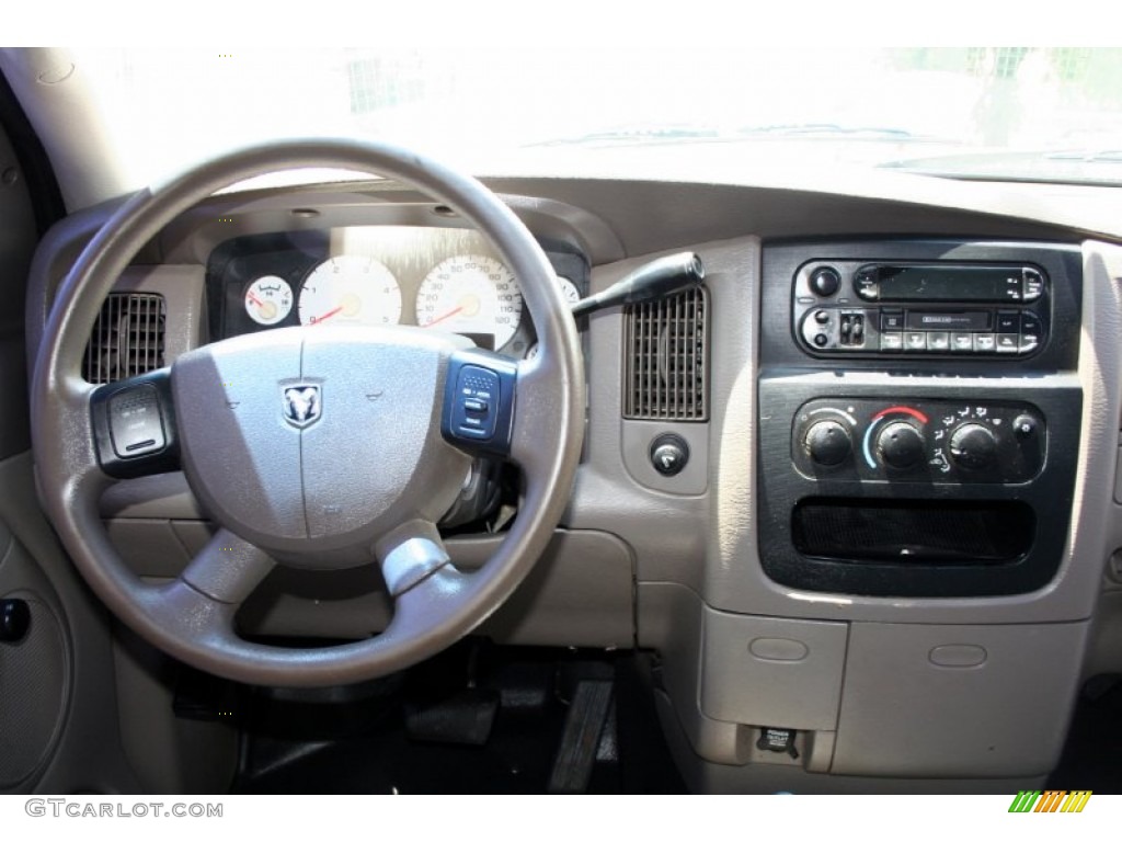 2004 Dodge Ram 3500 ST Quad Cab 4x4 Dually Dark Slate Gray Dashboard Photo #53841318