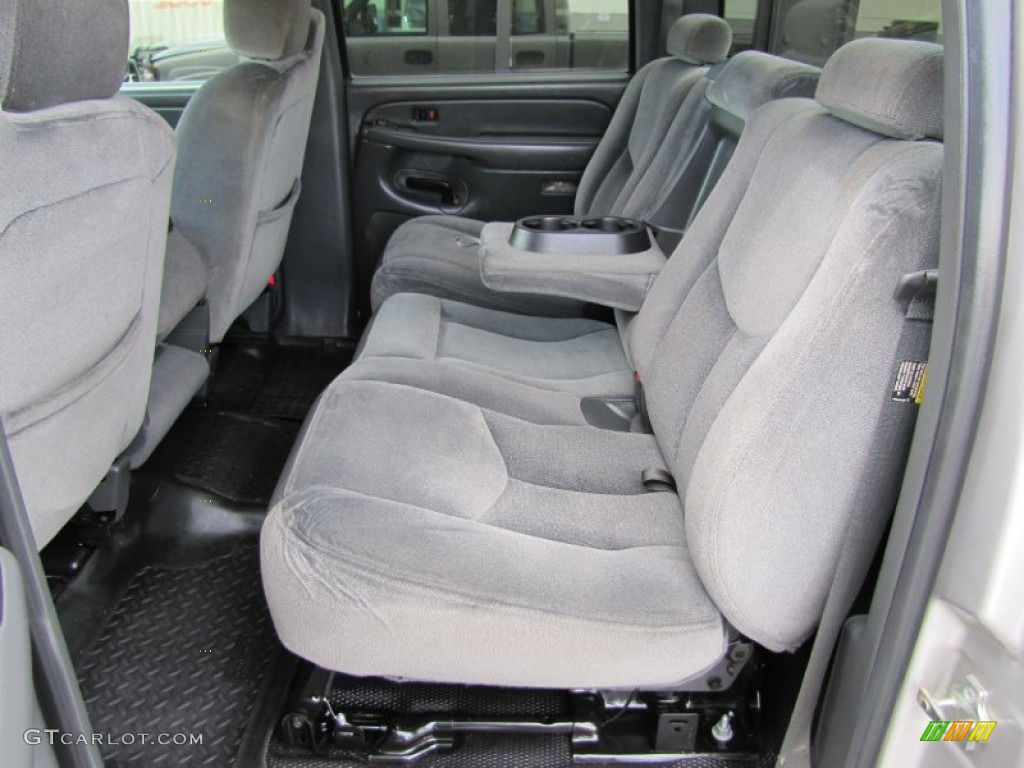 Dark Pewter Interior 2006 GMC Sierra 3500 SLE Crew Cab 4x4 Photo #53841403