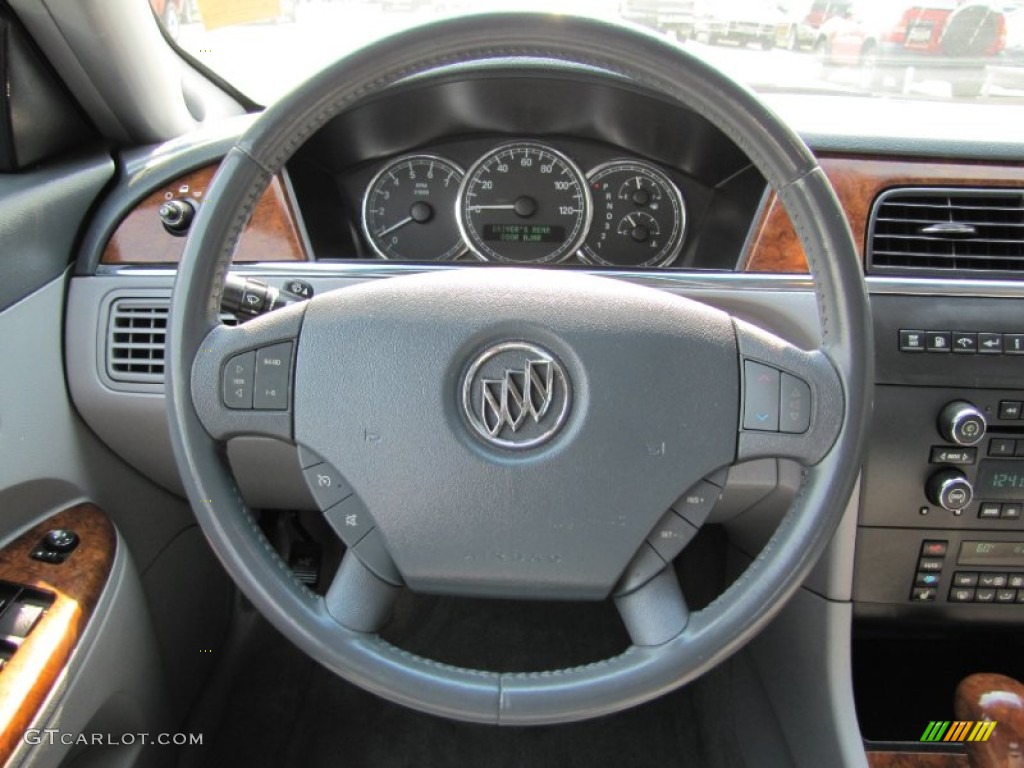 2005 Buick LaCrosse CXS Gray Steering Wheel Photo #53841501