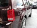 2009 Dark Cherry Pearl Honda Pilot EX  photo #10