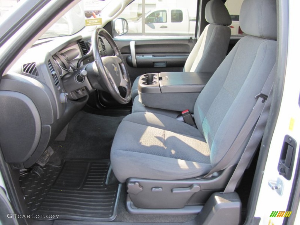 2008 Silverado 1500 LT Extended Cab 4x4 - Summit White / Ebony photo #3