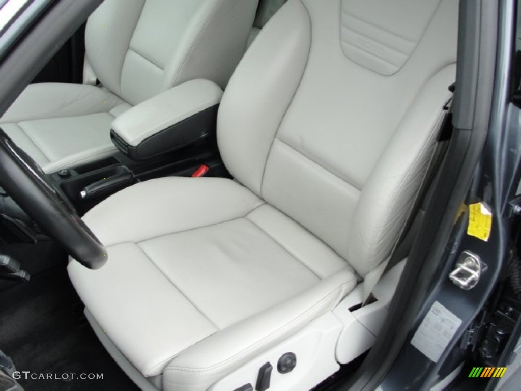 Silver Interior 2004 Audi S4 4.2 quattro Sedan Photo #53841987