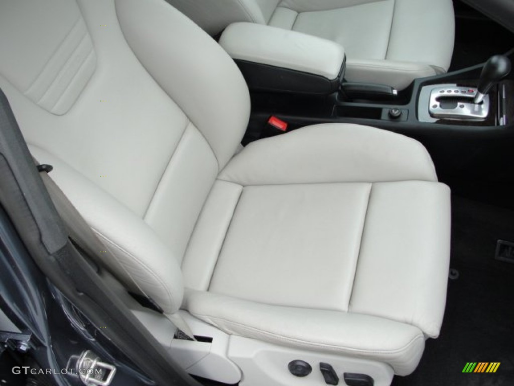 Silver Interior 2004 Audi S4 4.2 quattro Sedan Photo #53841990