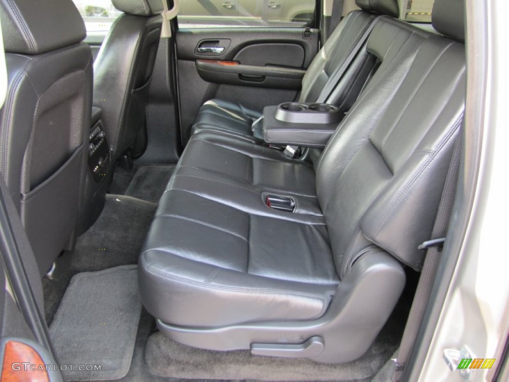 Ebony Interior 2008 Chevrolet Suburban 1500 LT 4x4 Photo #53842227