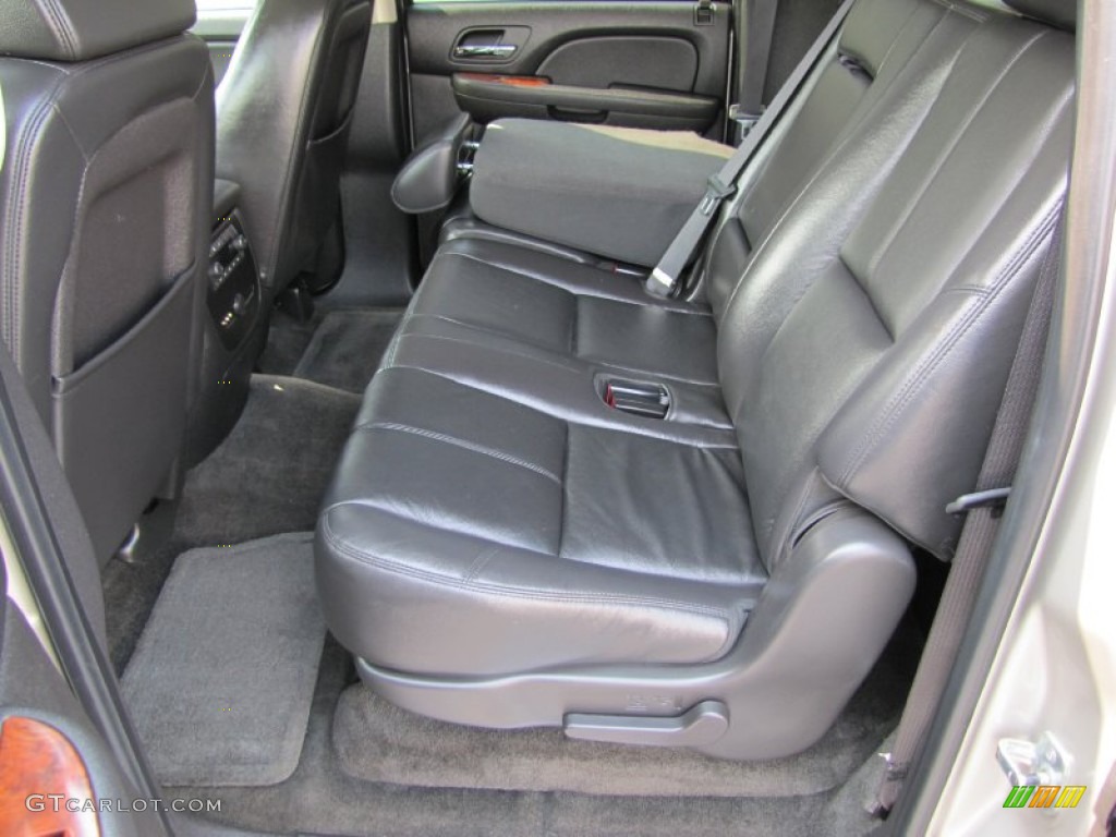 Ebony Interior 2008 Chevrolet Suburban 1500 LT 4x4 Photo #53842234