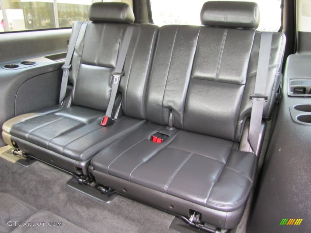 Ebony Interior 2008 Chevrolet Suburban 1500 LT 4x4 Photo #53842252