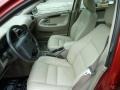 Taupe/Light Taupe 2002 Volvo S40 1.9T Interior Color