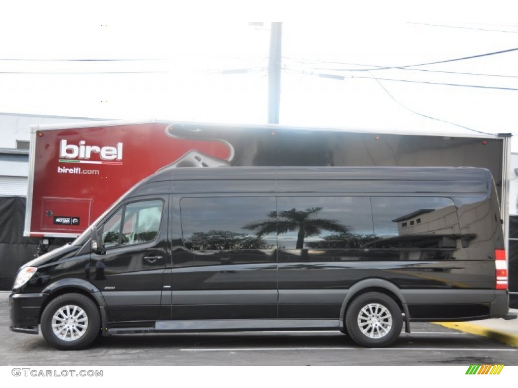 Black 2010 Mercedes-Benz Sprinter 3500 High Roof Limousine Exterior Photo #53842944