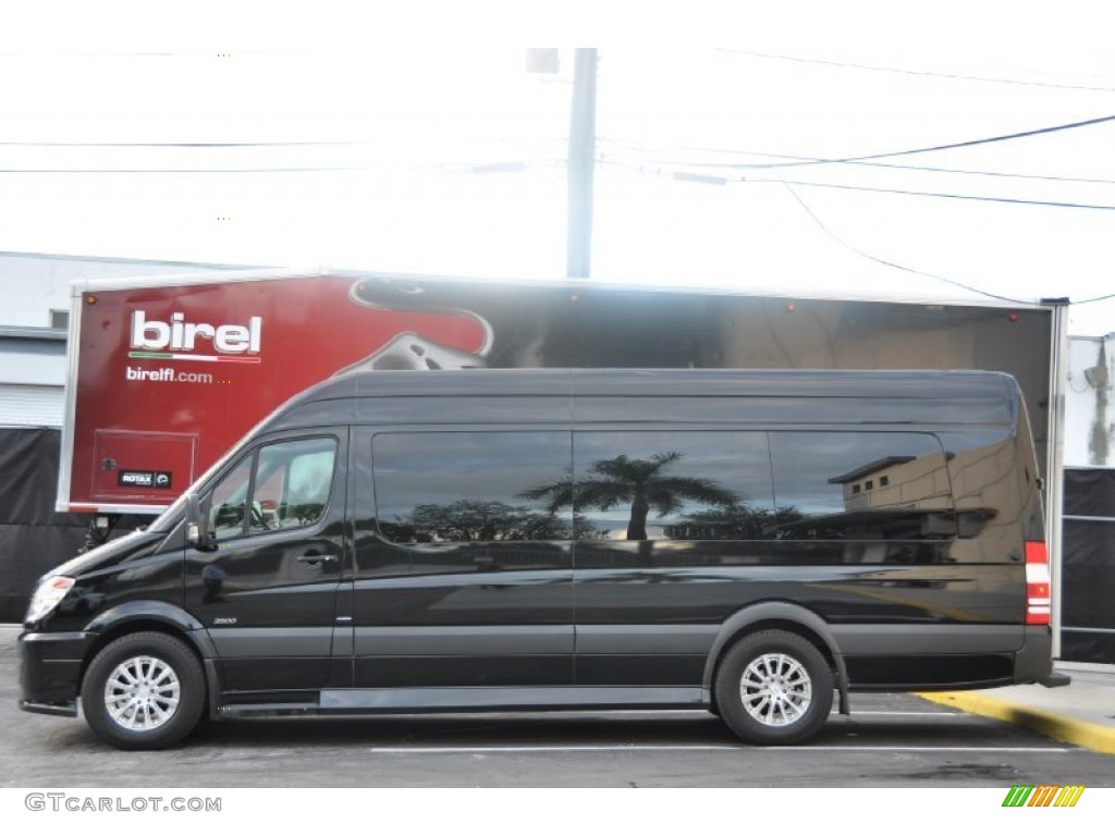 Black 2010 Mercedes-Benz Sprinter 3500 High Roof Limousine Exterior Photo #53842953