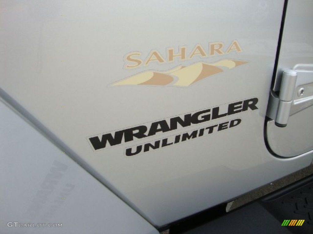 2008 Wrangler Unlimited Sahara 4x4 - Bright Silver Metallic / Dark Slate Gray/Med Slate Gray photo #32