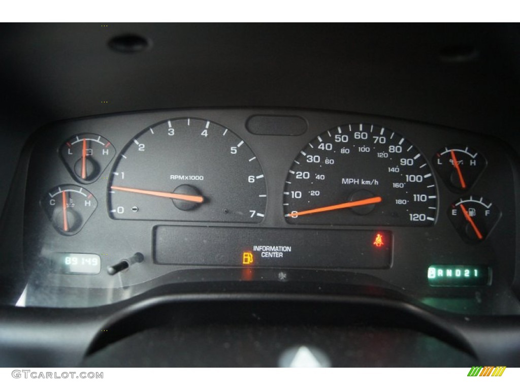 2002 Dodge Dakota SLT Quad Cab 4x4 Gauges Photos