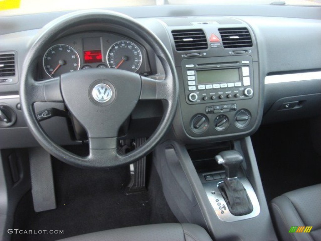 2007 Volkswagen Jetta 2.5 Sedan Anthracite Dashboard Photo #53844441