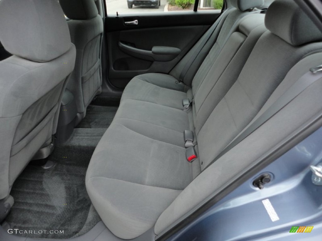 Gray Interior 2007 Honda Accord LX V6 Sedan Photo #53844759