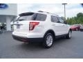 2012 White Platinum Tri-Coat Ford Explorer XLT  photo #3