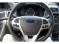 Medium Light Stone 2012 Ford Explorer XLT Steering Wheel
