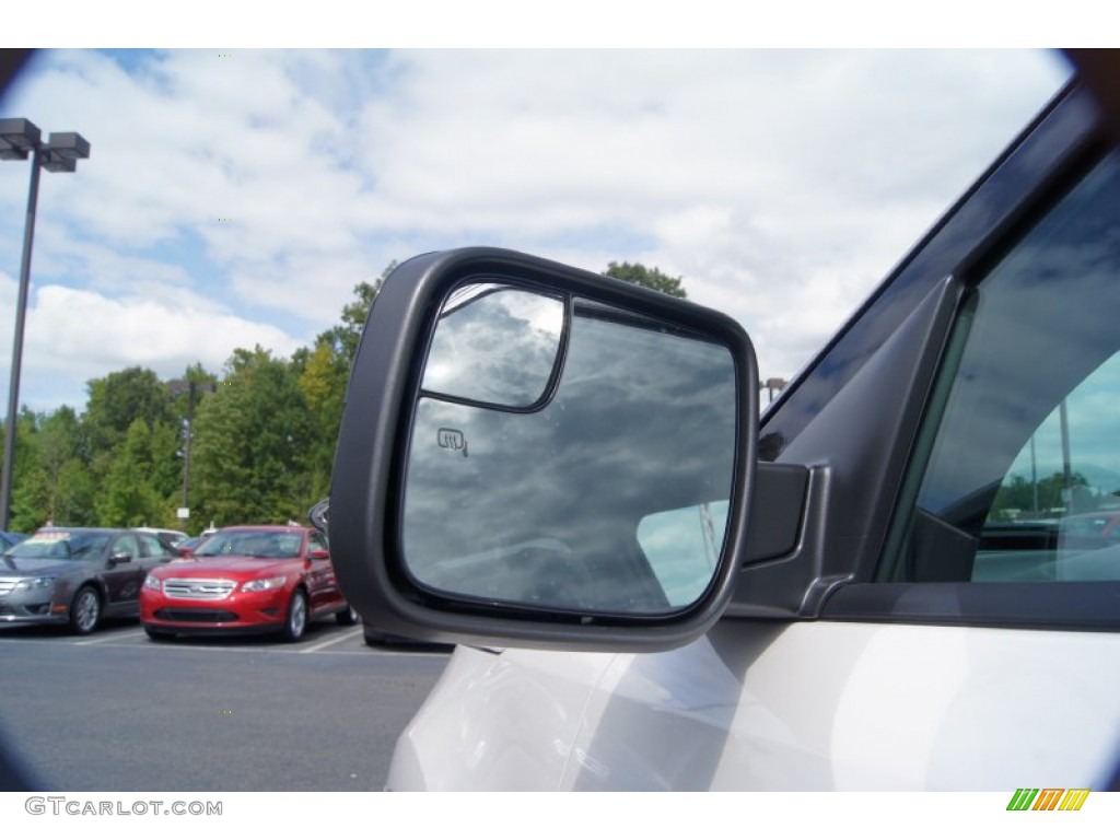 2012 Explorer XLT - White Platinum Tri-Coat / Medium Light Stone photo #39