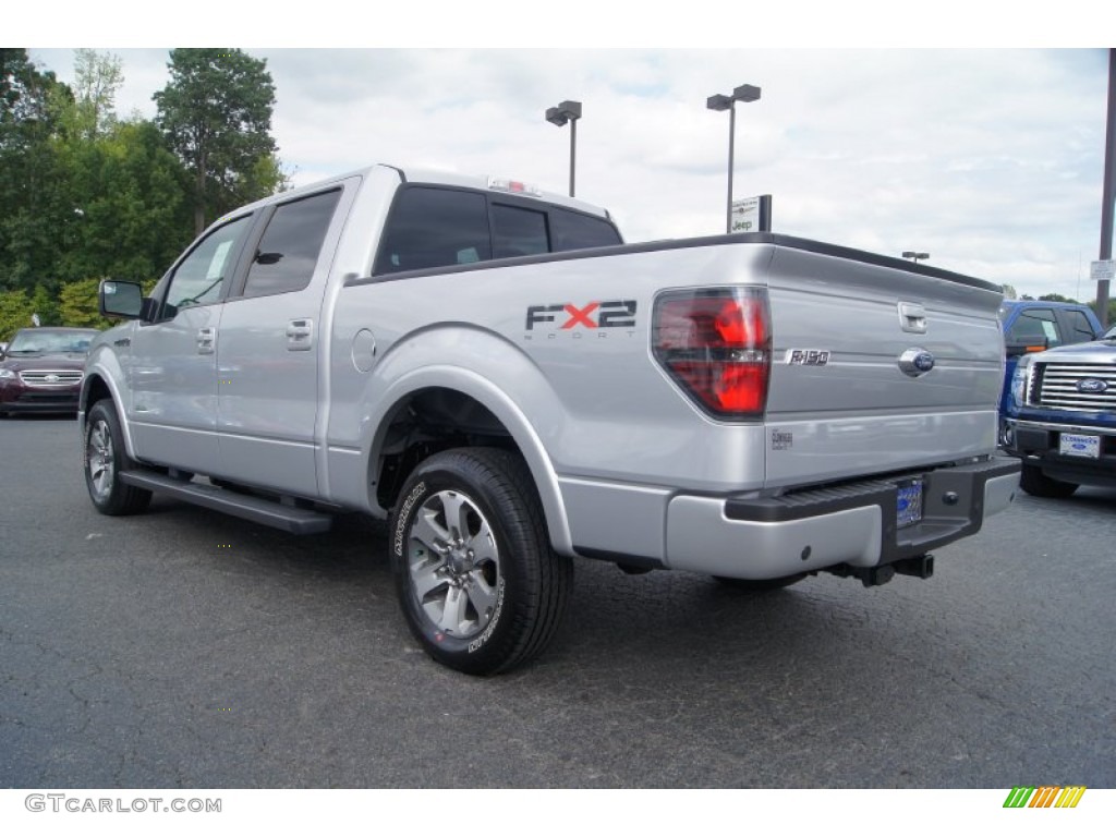 2011 F150 FX2 SuperCrew - Ingot Silver Metallic / Black photo #41