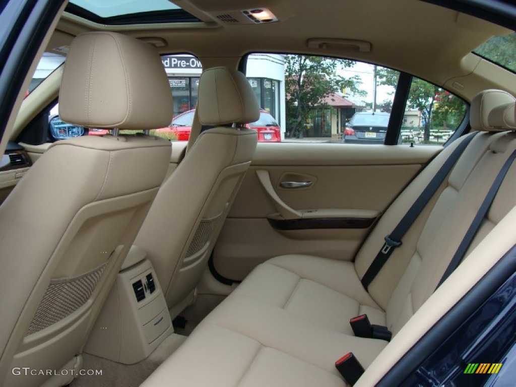2008 3 Series 328xi Sedan - Monaco Blue Metallic / Beige photo #8