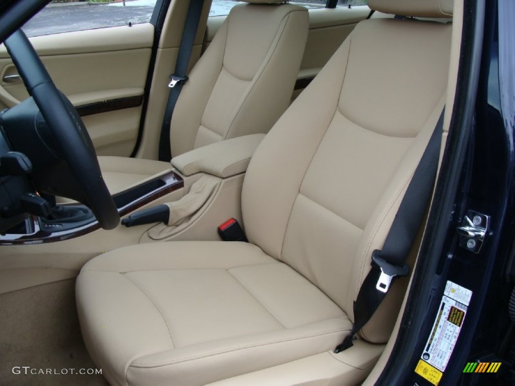 2008 3 Series 328xi Sedan - Monaco Blue Metallic / Beige photo #11
