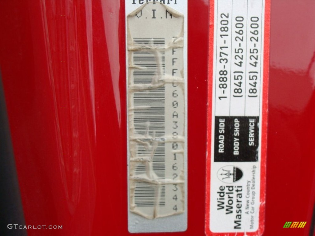 2008 599 GTB Fiorano F1 - Red Mugello / Cuoio photo #34