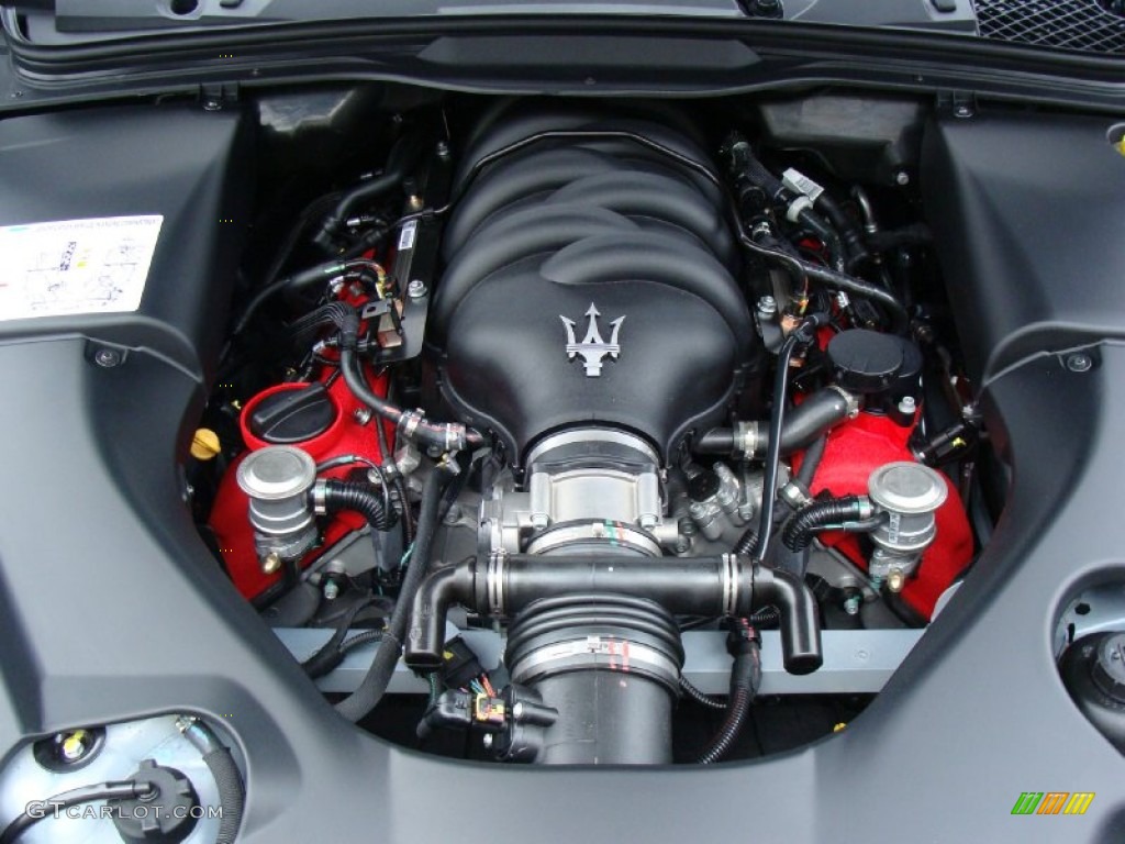 2012 Maserati GranTurismo S Automatic 4.7 Liter DOHC 32-Valve VVT V8 Engine Photo #53846391