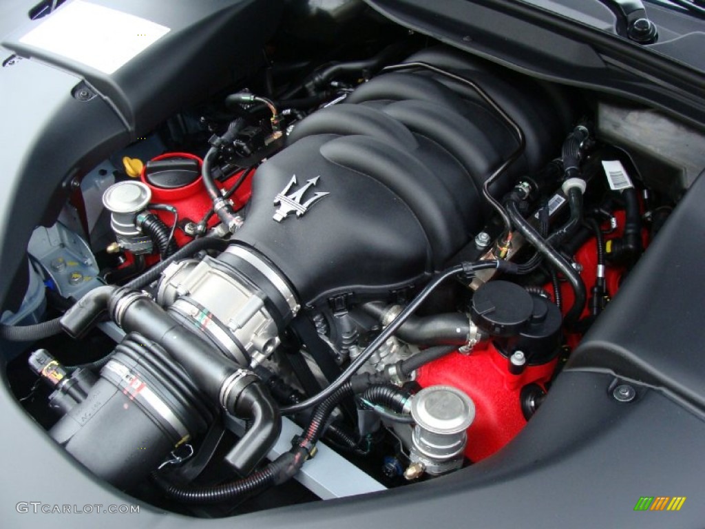2012 Maserati GranTurismo S Automatic 4.7 Liter DOHC 32-Valve VVT V8 Engine Photo #53846397