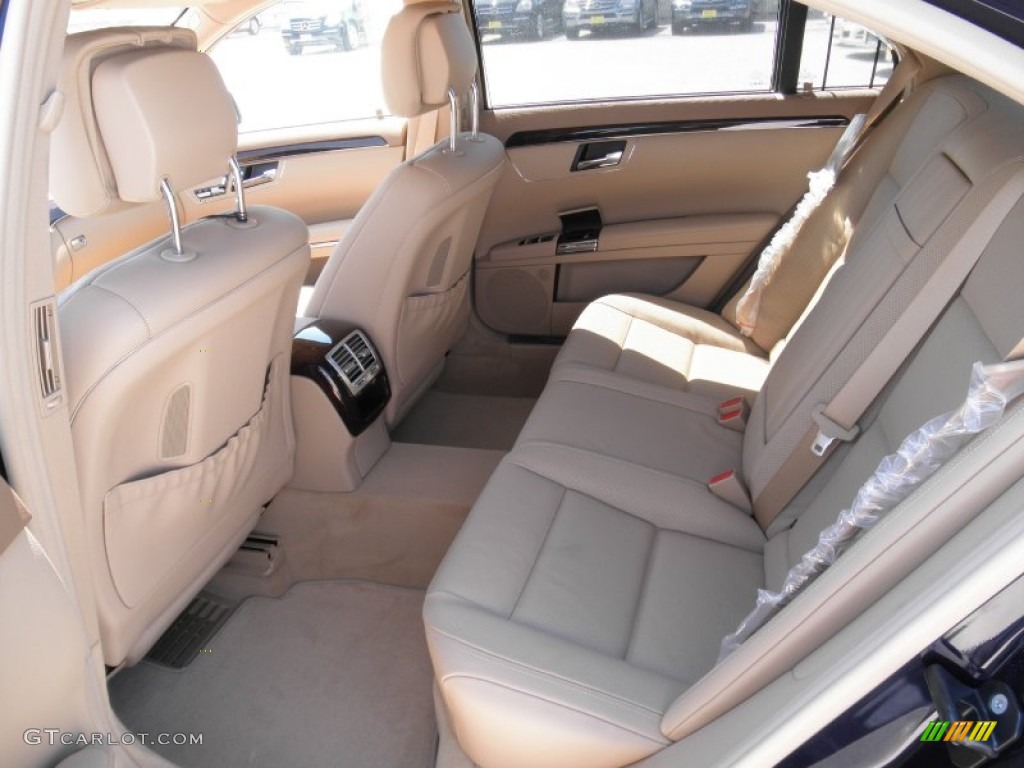 Cashmere/Savanna Interior 2012 Mercedes-Benz S 550 Sedan Photo #53847105
