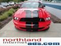 2008 Torch Red Ford Mustang Shelby GT500 Coupe  photo #2