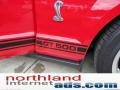 2008 Torch Red Ford Mustang Shelby GT500 Coupe  photo #16