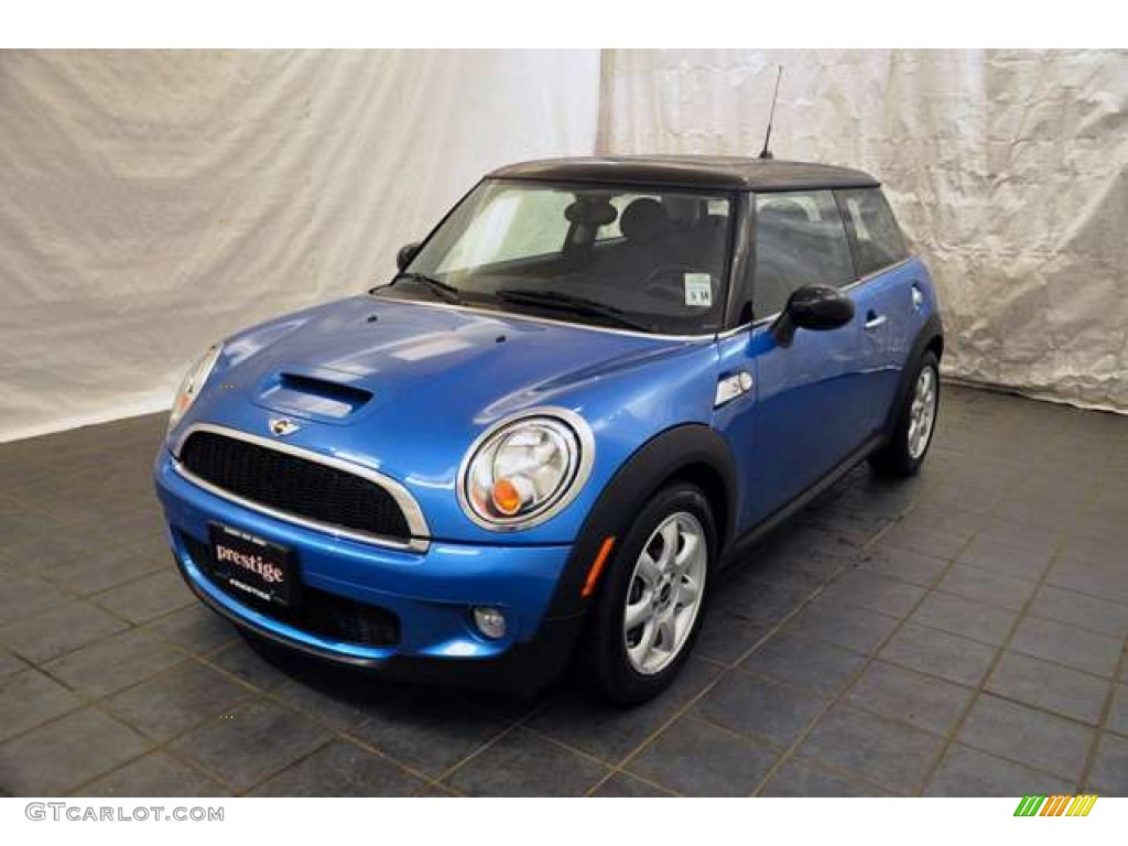 2010 Cooper S Hardtop - Laser Blue Metallic / Grey/Carbon Black photo #1