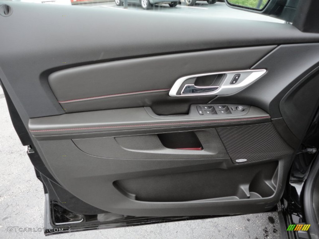 2012 GMC Terrain SLE AWD Jet Black Door Panel Photo #53849129