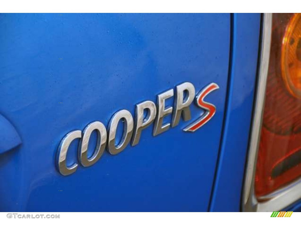2010 Cooper S Hardtop - Laser Blue Metallic / Grey/Carbon Black photo #7