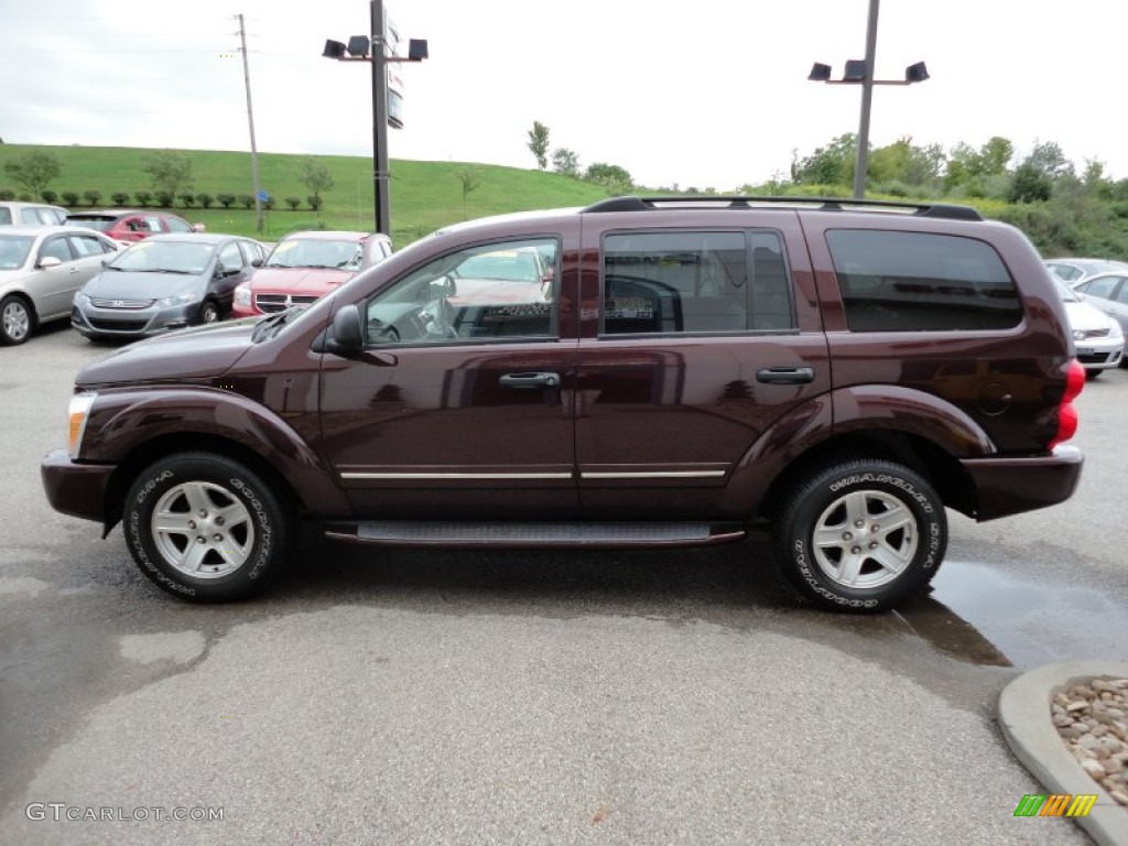 Deep Molten Red Pearl 2004 Dodge Durango Limited 4x4 Exterior Photo #53849193