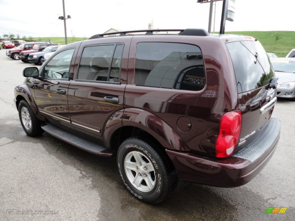 Deep Molten Red Pearl 2004 Dodge Durango Limited 4x4 Exterior Photo #53849202