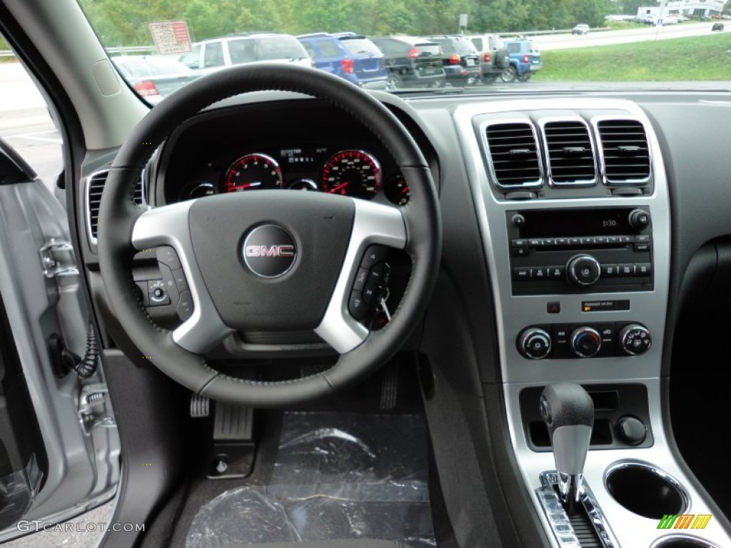 2012 GMC Acadia SL Ebony Dashboard Photo #53849637