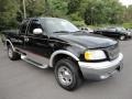 Black 2000 Ford F150 XLT Extended Cab 4x4