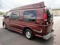1999 Dark Carmine Red Metallic Chevrolet Express 1500 Passenger Conversion Van  photo #5
