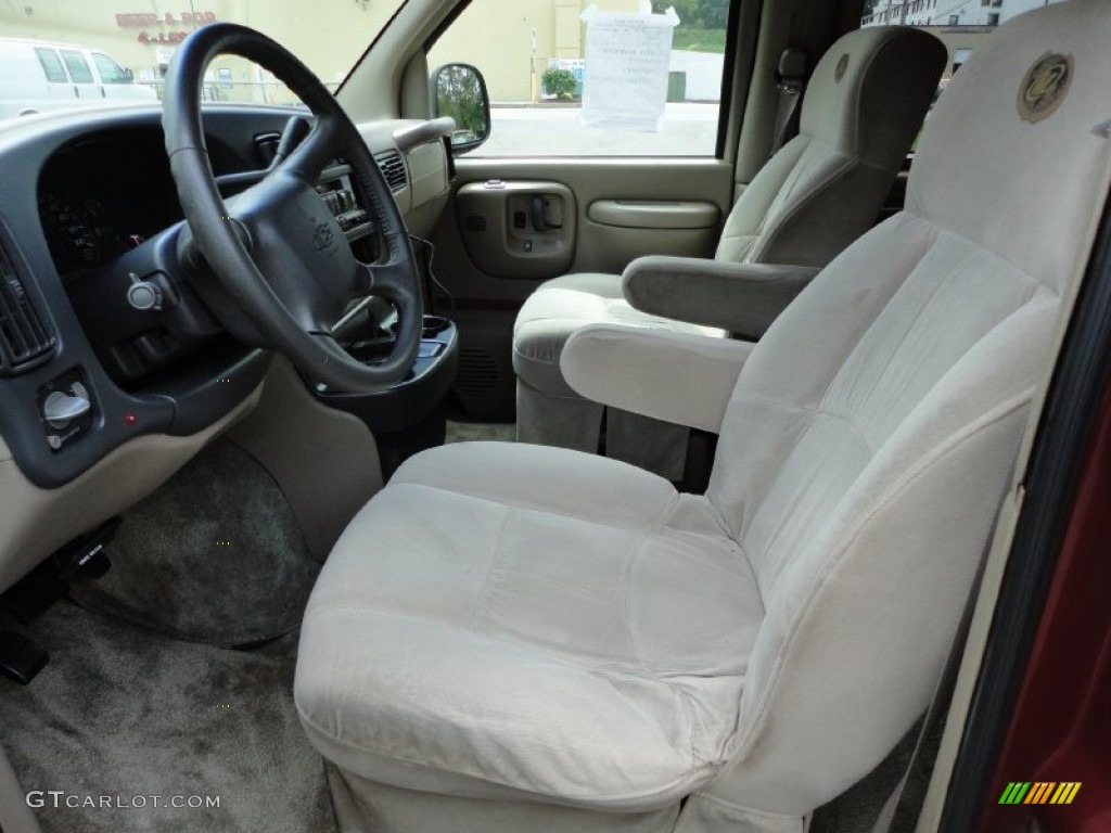 Medium Gray Interior 1999 Chevrolet Express 1500 Passenger Conversion Van Photo #53851146