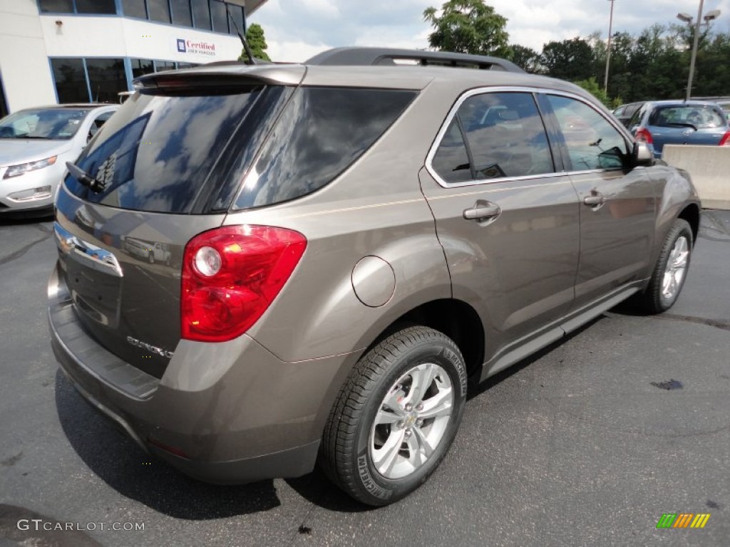 Mocha Steel Metallic 2012 Chevrolet Equinox LT AWD Exterior Photo #53851437