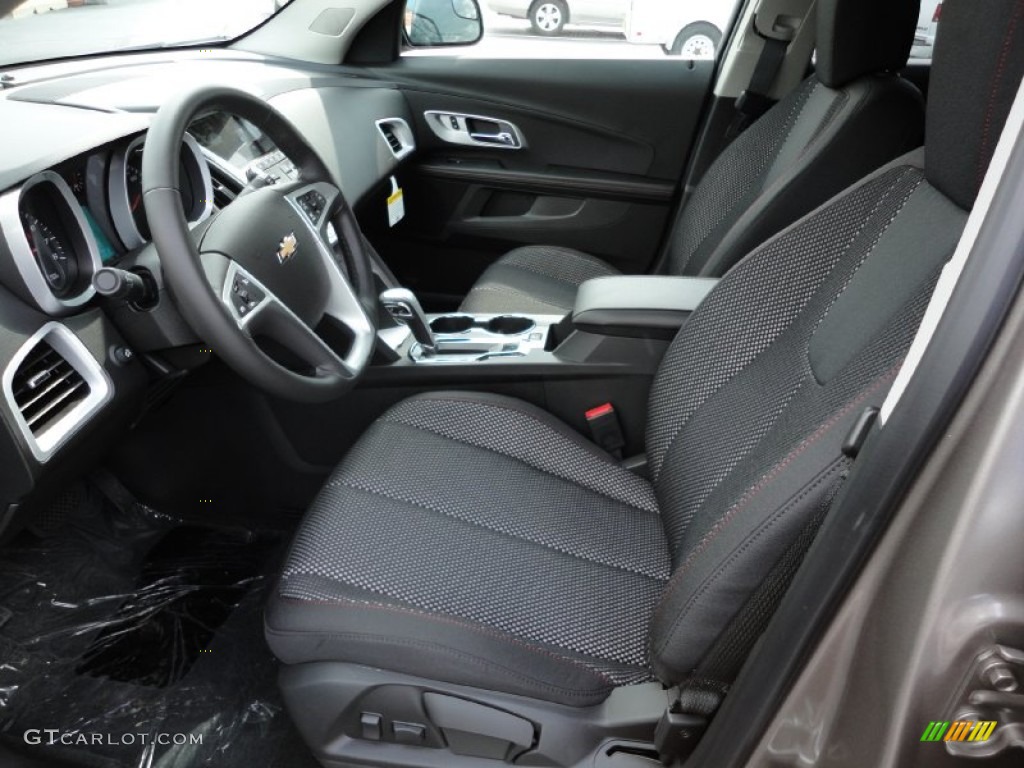 Jet Black Interior 2012 Chevrolet Equinox LT AWD Photo #53851470