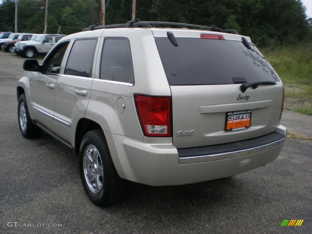 2007 Grand Cherokee Limited 4x4 - Light Graystone Pearl / Dark Khaki/Light Graystone photo #7