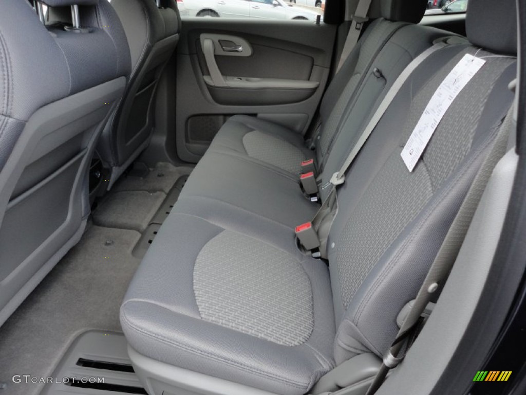 Dark Gray/Light Gray Interior 2012 Chevrolet Traverse LS AWD Photo #53851866